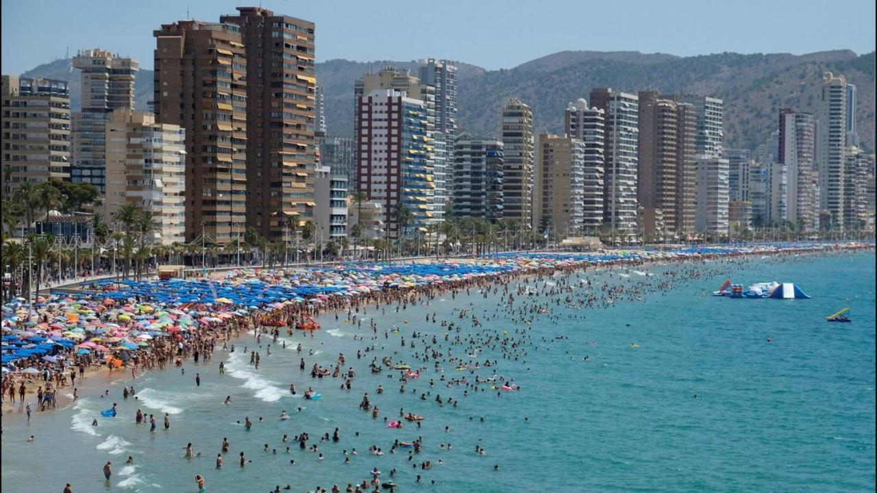 Disponible Apt Marblaw-18 A 31 Octubre 1ª Linea- Aire Acondic -2Hab 2Bn, Parking Opcionable Extra Benidorm Ngoại thất bức ảnh